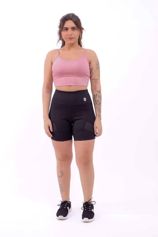 Top Cropped Alça com Bojo