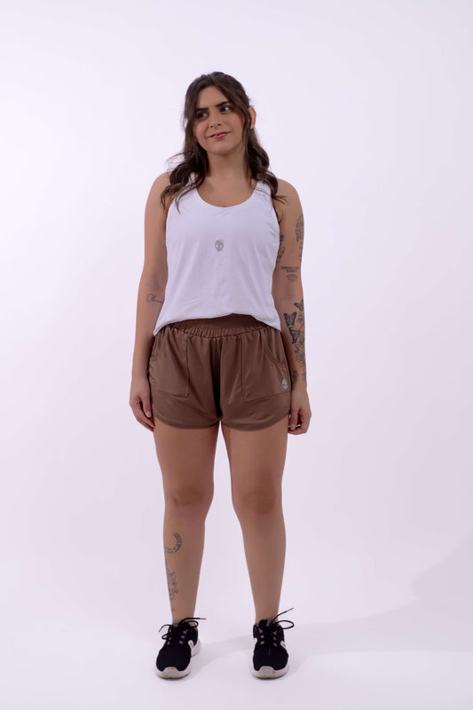 Shorts Duplo com Bolso